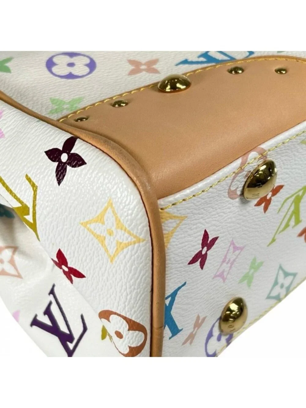 Louis Vuitton Shoulder Bag Beverly MM Multicolor Gold